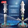 JAKI CK017 Long March 9 Rocket Xếp hình lắp ráp ghép mô hình Tên lửa Bình Minh Trường Chinh 9 tháng 3