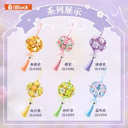 iBlock ib1085 iBlock ib1086 iBlock ib1087 iBlock ib1088 iBlock ib1089 iBlock ib1090 Bloomball Xếp hình lắp ráp ghép mô hình Hoa tinh tế 6 loại: franca, cẩm tú cầu, hướng dương, cỏ bốn lá, chuông gió xanh