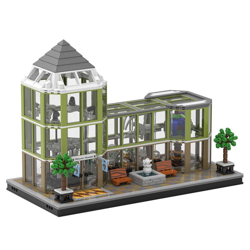 Xbert 66128 Dinosur Museum Xếp hình lắp ráp ghép mô hình Bảo tàng khủng long