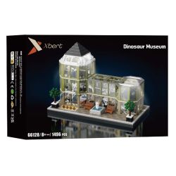 Xbert 66128 Dinosur Museum Xếp hình lắp ráp ghép mô hình Bảo tàng khủng long