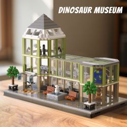 Xbert 66128 Dinosur Museum Xếp hình lắp ráp ghép mô hình Bảo tàng khủng long