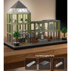 Xbert 66128 Dinosur Museum Xếp hình lắp ráp ghép mô hình Bảo tàng khủng long