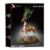 Xbert 66191 Deer In Bloom A Floral Fantasy Xếp hình lắp ráp ghép mô hình Nai sừng tấm