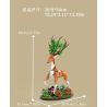 Xbert 66191 Deer In Bloom A Floral Fantasy Xếp hình lắp ráp ghép mô hình Nai sừng tấm