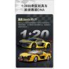 CaDA DoubleE C51094 Xếp hình lắp ráp ghép mô hình Renault SportRS.01 phiên bản điều khiển từ xa hai chế độ được lập trình 1:20