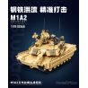 Sluban M38-B1365 Xếp hình lắp ráp ghép mô hình Vua mô hình sản phẩm: xe tăng chiến đấu chủ lực M1A2 Abram 1:35