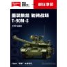 Sluban M38-B1377 Xếp hình lắp ráp ghép mô hình Vua mô hình sản phẩm: Xe tăng chiến đấu chủ lực đột phá T-90M-S 1:35