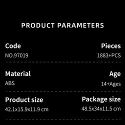 12GO 97019 E-100 Heavy Tank Xếp hình lắp ráp ghép mô hình Xe tăng hạng nặng E-100 1:28