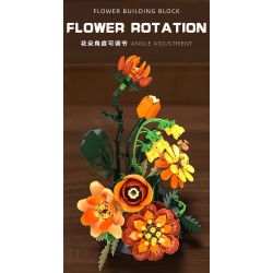 Beautiful and 13112 Morandi Xếp hình lắp ráp ghép mô hình Bó hoa Morandi