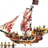 Enlighten 1311 Qman 1311 non  THUYỀN CƯỚP BIỂN BẠCH TUỘC bộ đồ chơi xếp lắp ráp ghép mô hình Pirates Of The Caribbean Cướp Biển Vùng Caribe 368 khối