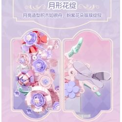 FUNIFY W9303A Xếp hình lắp ráp ghép mô hình Giấc mơ ngọt ngào của hoa: Hoa trong gương và trăng trong nước