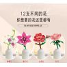 WOMA 11543 Xếp hình lắp ráp ghép mô hình Bó hoa 12 kiểu