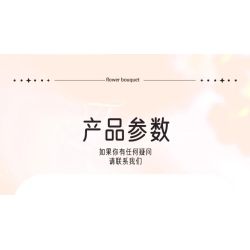 WOMA 11543 Xếp hình lắp ráp ghép mô hình Bó hoa 12 kiểu