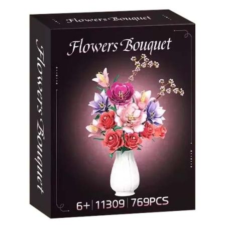 WOMA 11309 Xếp hình lắp ráp ghép mô hình bó hoa