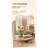 WOMA 11350 Sun Flower Xếp hình lắp ráp ghép mô hình hoa hướng dương