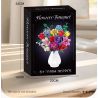 WOMA 11304 Flowers Bought Xếp hình lắp ráp ghép mô hình Thời gian lãng mạn 16 bông hoa