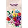 WOMA 11304 Flowers Bought Xếp hình lắp ráp ghép mô hình Thời gian lãng mạn 16 bông hoa