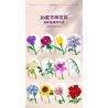 WOMA 11304 Flowers Bought Xếp hình lắp ráp ghép mô hình Thời gian lãng mạn 16 bông hoa