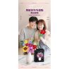 WOMA 11304 Flowers Bought Xếp hình lắp ráp ghép mô hình Thời gian lãng mạn 16 bông hoa