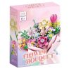 WOMA 11160 Flowers Bought Xếp hình lắp ráp ghép mô hình Bó hoa 15 bông