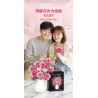 WOMA 11341 Flowers Bought Xếp hình lắp ráp ghép mô hình thược dược