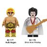 unknown DZ-177 unknown DZ-178 Hulk Hogan and Elvis Aaron Presley Xếp hình lắp ráp ghép mô hình Hawke Hawken và Elvis Presley