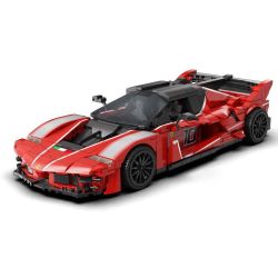 EIKEE Y26033 Ferrari FXX K Evolution Xếp hình lắp ráp ghép mô hình Ferrari FXX K Evolution