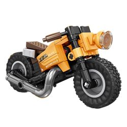 KAZI GBL BOZHI KY6160 Xếp hình lắp ráp ghép mô hình 8 loại xe máy nhanh