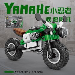 KAZI GBL BOZHI KY6160 Xếp hình lắp ráp ghép mô hình 8 loại xe máy nhanh