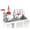 Gobricks B2025M Moon Station Xếp hình lắp ráp ghép mô hình Loa thông minh Xiaodu đế mặt trăng FUN