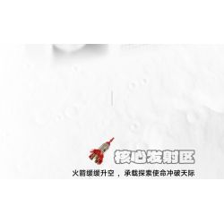 Gobricks B2025M Moon Station Xếp hình lắp ráp ghép mô hình Loa thông minh Xiaodu đế mặt trăng FUN