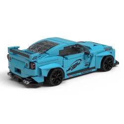 Pibo PB8846 Xếp hình lắp ráp ghép mô hình Xe thể thao Nissan Ares GTR 1:32