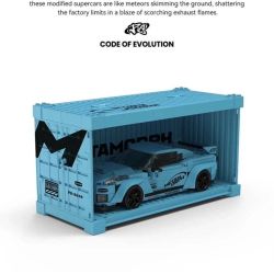 Pibo PB8846 Xếp hình lắp ráp ghép mô hình Xe thể thao Nissan Ares GTR 1:32