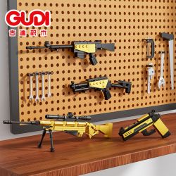 GUDI 40604 Xếp hình lắp ráp ghép mô hình Siêu tích lũy Elite: Desert Eagle 8 tổ hợp