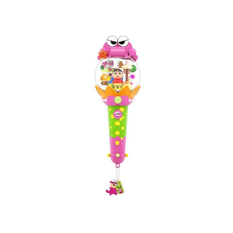 AREA-X AB0160 Xếp hình lắp ráp ghép mô hình Bút hỗ trợ năng lượng năng động Crayon Shin-chan: Tỷ lệ sô cô la hạnh phúc