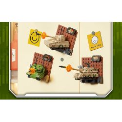 SEMBO 203253 SEMBO 203254 SEMBO 203255 SEMBO 203256 SEMBO 203257 SEMBO 203258 SEMBO 203259 SEMBO 203260 Xếp hình lắp ráp ghép mô hình Nam châm gắn tủ lạnh văn hóa quân sự sáng tạo 8 loại