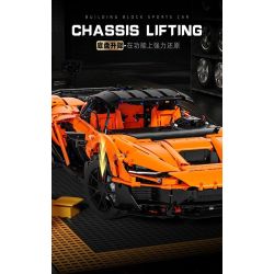 Tagore T5051 McLaren W1 Xếp hình lắp ráp ghép mô hình Siêu xe McLaren W1 1:6