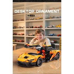 Tagore T5051 McLaren W1 Xếp hình lắp ráp ghép mô hình Siêu xe McLaren W1 1:6