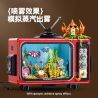 GULY 60518 Retro TV Xếp hình lắp ráp ghép mô hình truyền hình cổ điển