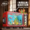 GULY 60518 Retro TV Xếp hình lắp ráp ghép mô hình truyền hình cổ điển