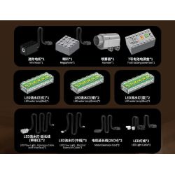 GULY 60518 Retro TV Xếp hình lắp ráp ghép mô hình truyền hình cổ điển