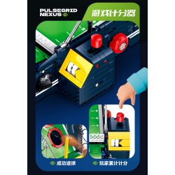 XINZHUAN XZ0011 Pulsegrid Nexus Xếp hình lắp ráp ghép mô hình máy chơi bóng bầu dục