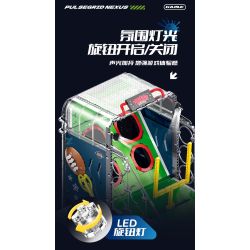 XINZHUAN XZ0011 Pulsegrid Nexus Xếp hình lắp ráp ghép mô hình máy chơi bóng bầu dục