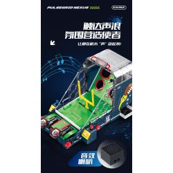 XINZHUAN XZ0011 Pulsegrid Nexus Xếp hình lắp ráp ghép mô hình máy chơi bóng bầu dục