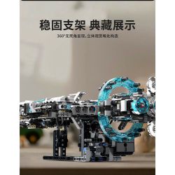 Takuki T1107 Dual Mode Robot Xếp hình lắp ráp ghép mô hình Robot tàu vũ trụ kết hợp hành trình trên mặt đất thám hiểm không gian