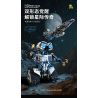 Takuki T1107 Dual Mode Robot Xếp hình lắp ráp ghép mô hình Robot tàu vũ trụ kết hợp hành trình trên mặt đất thám hiểm không gian