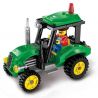 Enlighten 1102 Qman 1102 non  MÁY KÉO bộ đồ chơi xếp lắp ráp ghép mô hình City TRACTOR Thành Phố 112 khối