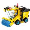 Enlighten 1101 Qman 1101 TOPOA MACTEPOB 5019 non  MÁY QUÉT ĐƯỜNG bộ đồ chơi xếp lắp ráp ghép mô hình City SWEEPER Thành Phố 102 khối