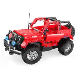 DOUBLEE CADA C51001 51001 non  XE OFF-ROAD bộ đồ chơi xếp lắp ráp ghép mô hình  JEEP WRANGLER / OFF-ROAD WARRIOR Kỹ Thuật Công Nghệ Cao Mô Hình Phương Tiện 531 khối