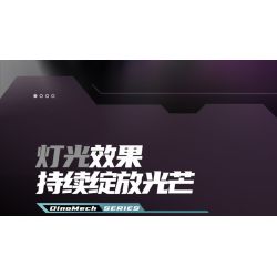 XINZHUAN XZ0005 DinoMech Xếp hình lắp ráp ghép mô hình Hộp sọ Tyrannosaurus cơ khí